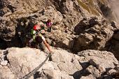 Salita in Grignetta dalla Direttissima con discesa dalla Cresta Cermenati il 12 settembre 2010 - FOTOGALLERY